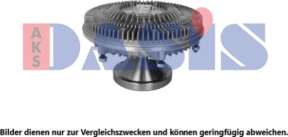 AKS Dasis 288009N - Kupplung, Kühlerlüfter alexcarstop-ersatzteile.com