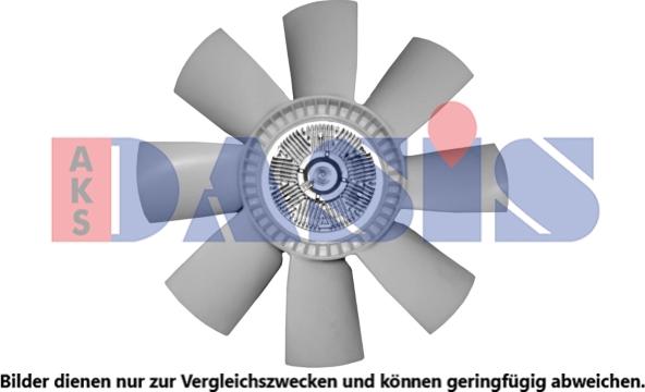 AKS Dasis 288035N - Lüfter, Motorkühlung alexcarstop-ersatzteile.com