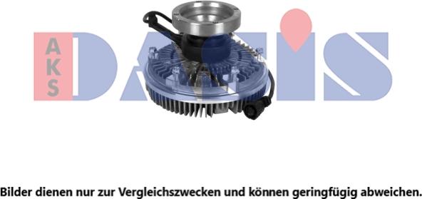 AKS Dasis 288032N - Kupplung, Kühlerlüfter alexcarstop-ersatzteile.com