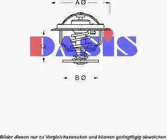 AKS Dasis 750983N - Thermostat, Kühlmittel alexcarstop-ersatzteile.com