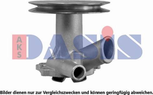 AKS Dasis 780060N - Wasserpumpe alexcarstop-ersatzteile.com