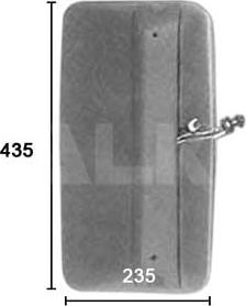 Alkar 9407241 - Außenspiegel, Fahrerhaus alexcarstop-ersatzteile.com