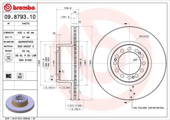 AP 44070 - Bremsscheibe alexcarstop-ersatzteile.com