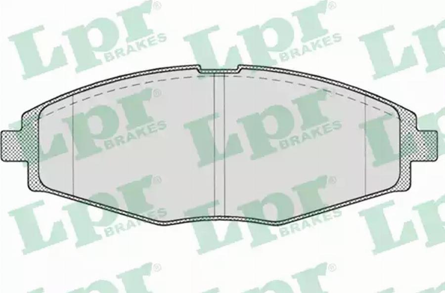 AP 05P693 - Bremsbelagsatz, Scheibenbremse alexcarstop-ersatzteile.com