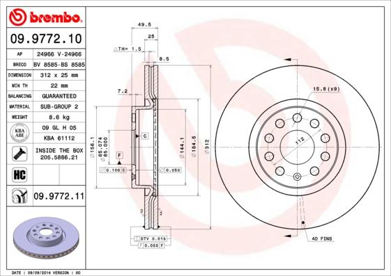 AP 24966 - Bremsscheibe alexcarstop-ersatzteile.com