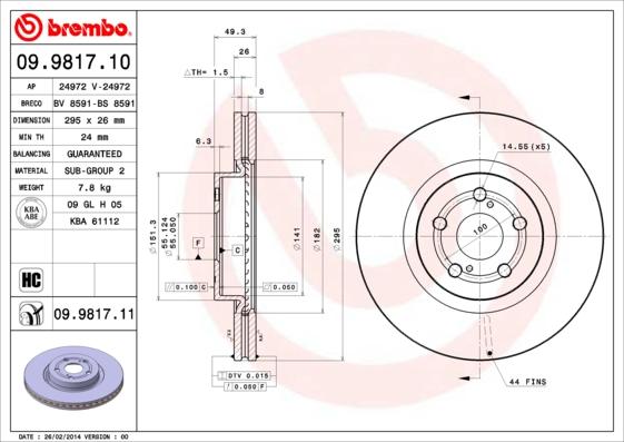 AP 24972 - Bremsscheibe alexcarstop-ersatzteile.com