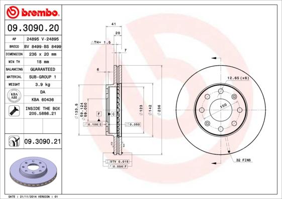 AP 24895 - Bremsscheibe alexcarstop-ersatzteile.com