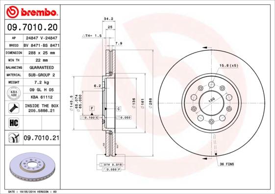 AP 24847 - Bremsscheibe alexcarstop-ersatzteile.com