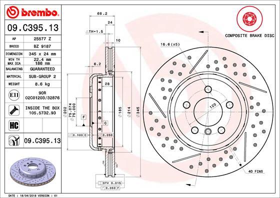 AP 25577 Z - Bremsscheibe alexcarstop-ersatzteile.com