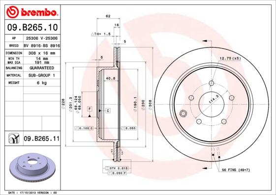 AP 25306 - Bremsscheibe alexcarstop-ersatzteile.com