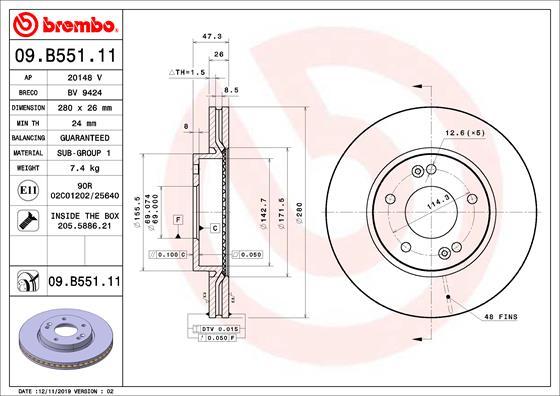 AP 20148 V - Bremsscheibe alexcarstop-ersatzteile.com