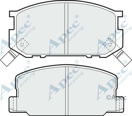 FTE BL2328A1 - Bremsbelagsatz, Scheibenbremse alexcarstop-ersatzteile.com