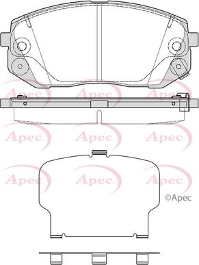 Triscan P 30 039 - Bremsbelagsatz, Scheibenbremse alexcarstop-ersatzteile.com