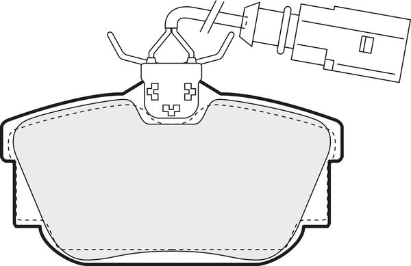 Valeo 671714 - Bremsbelagsatz, Scheibenbremse alexcarstop-ersatzteile.com