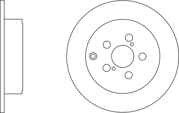 ATE 426141 - Bremsscheibe alexcarstop-ersatzteile.com