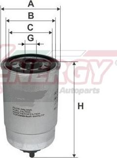 Sivento S30103 - Kraftstofffilter alexcarstop-ersatzteile.com