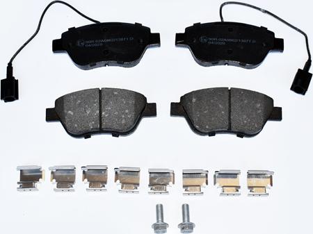 ASAM 79535 - Bremsbelagsatz, Scheibenbremse alexcarstop-ersatzteile.com