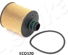 Ashika 10-ECO120 - Ölfilter alexcarstop-ersatzteile.com