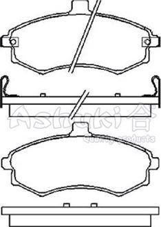 Valeo 670781 - Bremsbelagsatz, Scheibenbremse alexcarstop-ersatzteile.com