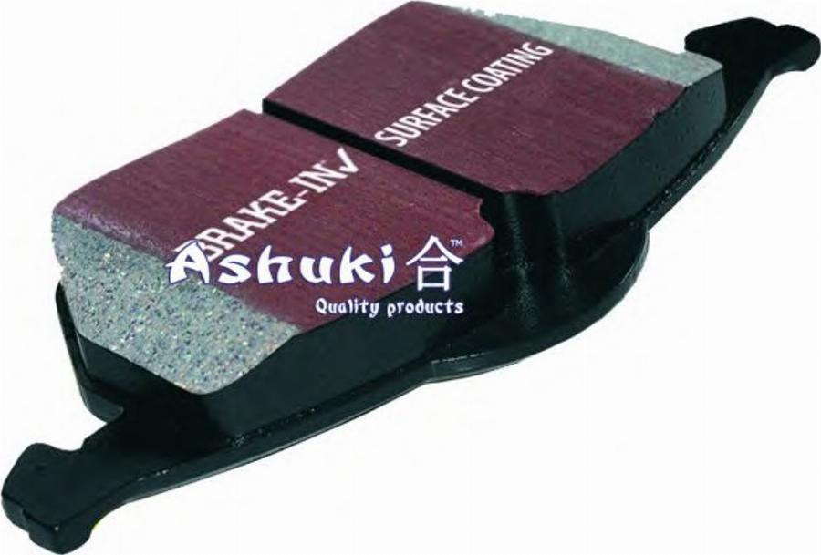 Ashuki 1080-6190 - Bremsbelagsatz, Scheibenbremse alexcarstop-ersatzteile.com