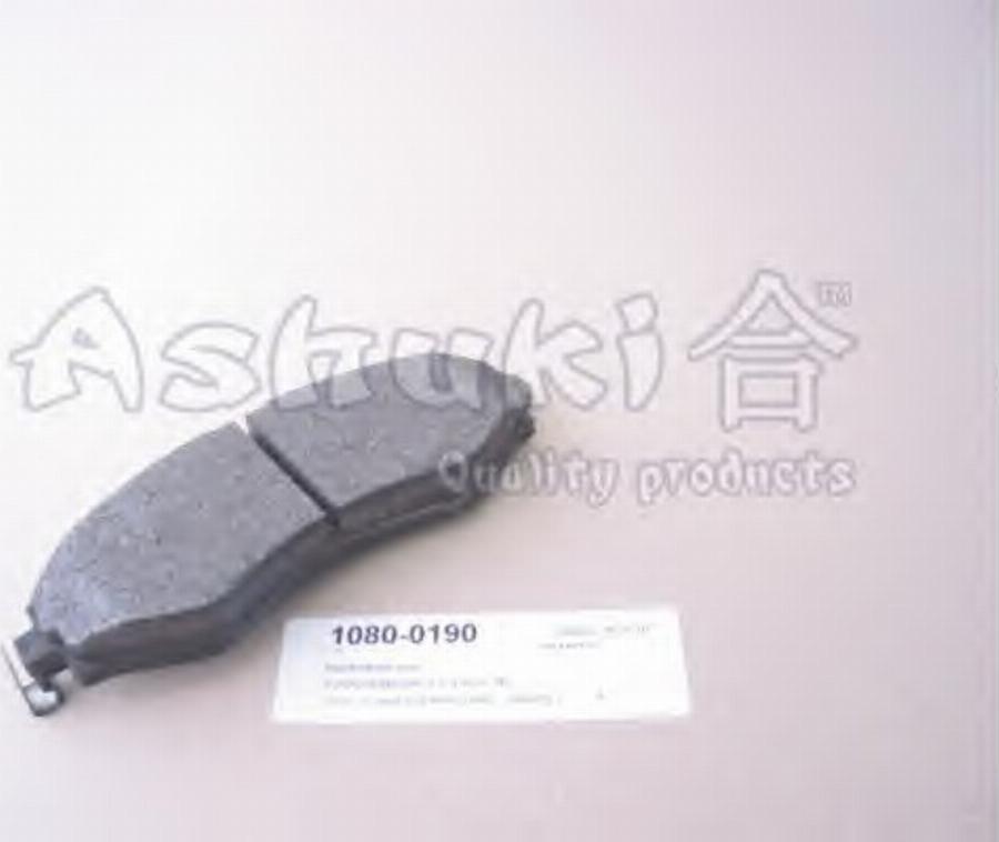 Ashuki 1080-0190 - Bremsbelagsatz, Scheibenbremse alexcarstop-ersatzteile.com