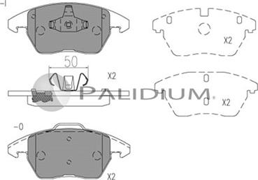 Ashuki P1-1528 - Bremsbelagsatz, Scheibenbremse alexcarstop-ersatzteile.com