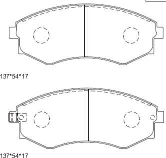 Magneti Marelli 323700012000 - Bremsbelagsatz, Scheibenbremse alexcarstop-ersatzteile.com