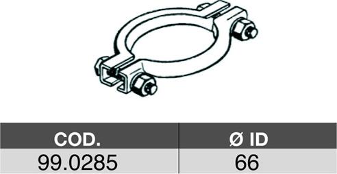 ASSO 99.0285 - Rohrverbinder, Abgasanlage alexcarstop-ersatzteile.com