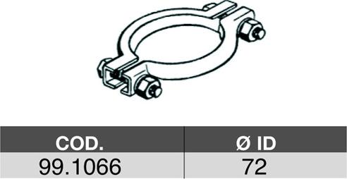 ASSO 99.1066 - Rohrverbinder, Abgasanlage alexcarstop-ersatzteile.com