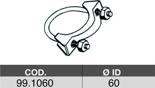 ASSO 99.1060 - Rohrverbinder, Abgasanlage alexcarstop-ersatzteile.com