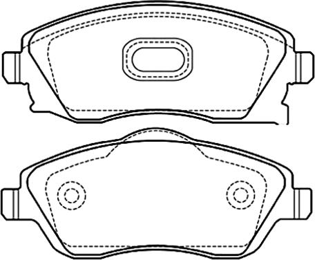 ASVA AKD-0361 - Bremsbelagsatz, Scheibenbremse alexcarstop-ersatzteile.com