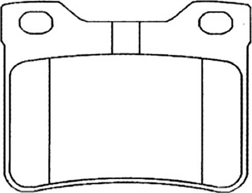 ASVA AKD-1042 - Bremsbelagsatz, Scheibenbremse alexcarstop-ersatzteile.com