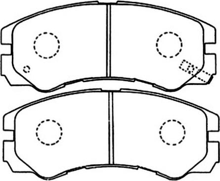 Lemförder 26243 - Bremsbelagsatz, Scheibenbremse alexcarstop-ersatzteile.com