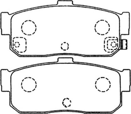 Spidan 32180 - Bremsbelagsatz, Scheibenbremse alexcarstop-ersatzteile.com