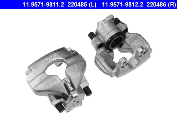 ATE 11.9571-9812.2 - Bremssattel alexcarstop-ersatzteile.com