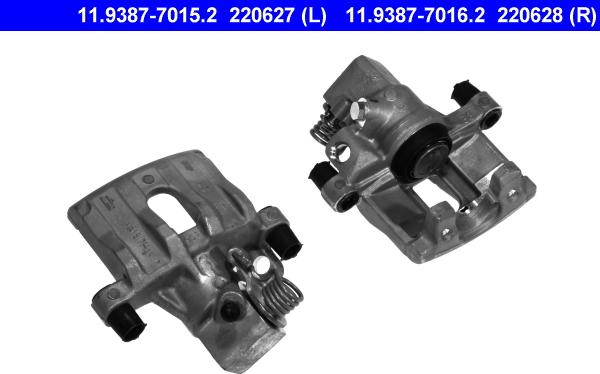 ATE 11.9387-7016.2 - Bremssattel alexcarstop-ersatzteile.com