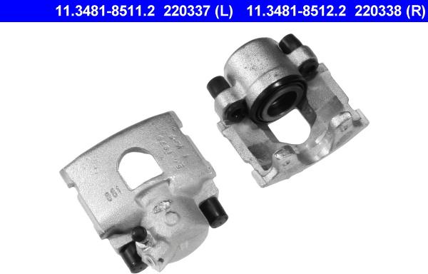 ATE 11.3481-8511.2 - Bremssattel alexcarstop-ersatzteile.com