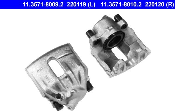 ATE 11.3571-8009.2 - Bremssattel alexcarstop-ersatzteile.com