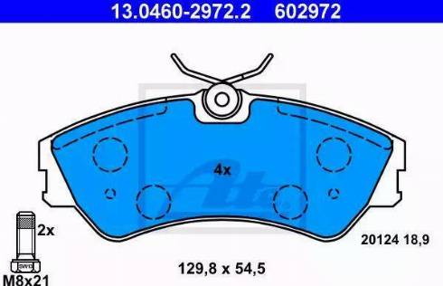 Alpha Brakes HKP-VW-021 - Bremsbelagsatz, Scheibenbremse alexcarstop-ersatzteile.com