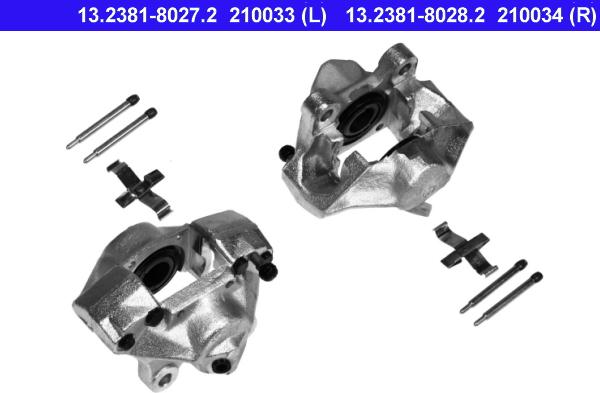 ATE 13.2381-8027.2 - Bremssattel alexcarstop-ersatzteile.com