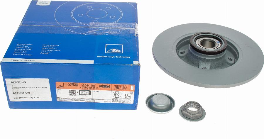 ATE 24.0109-0100.2 - Bremsscheibe alexcarstop-ersatzteile.com