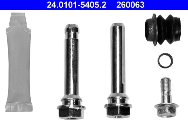 ATE 24.0101-5405.2 - Zubehörsatz, Bremssattel alexcarstop-ersatzteile.com