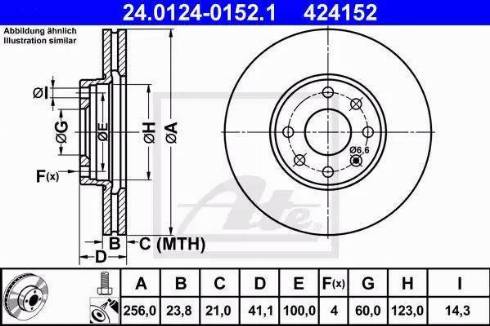 Alpha Brakes HTP-PL-006 - Bremsscheibe alexcarstop-ersatzteile.com