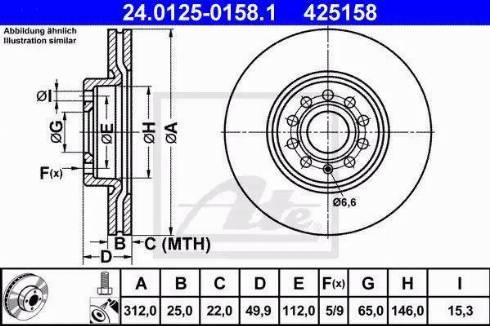 Alpha Brakes HTP-VW-039 - Bremsscheibe alexcarstop-ersatzteile.com