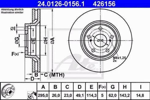 Alpha Brakes HTP-TY-157 - Bremsscheibe alexcarstop-ersatzteile.com