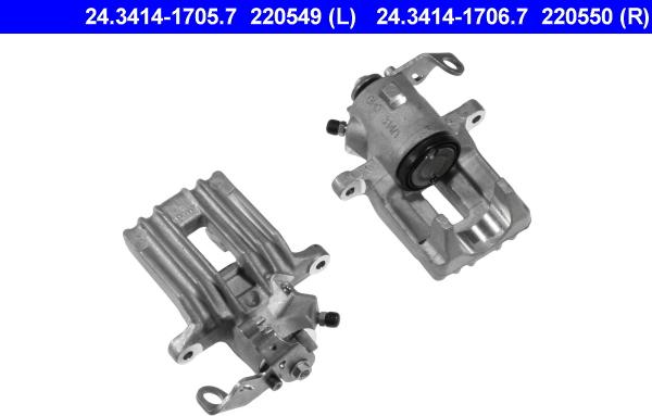 ATE 24.3414-1705.7 - Bremssattel alexcarstop-ersatzteile.com