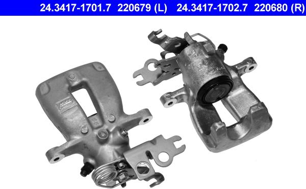 ATE 24.3417-1702.7 - Bremssattel alexcarstop-ersatzteile.com