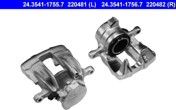 ATE 24.3541-1755.7 - Bremssattel alexcarstop-ersatzteile.com