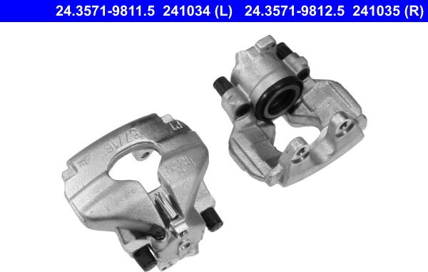 ATE 24.3571-9812.5 - Bremssattel alexcarstop-ersatzteile.com