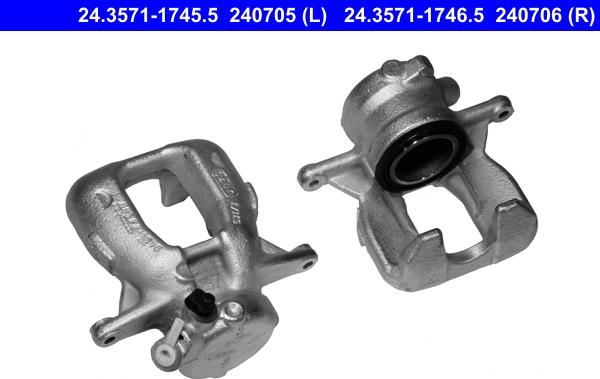 ATE 24.3571-1745.5 - Bremssattel alexcarstop-ersatzteile.com